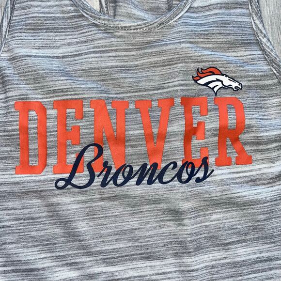 NFL Team Apparel Denver Broncos Women's LG Tank Top - Picture 4 of 4